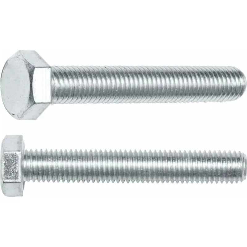 Болт шестигранный ARNO INDUSTRIES М20х45 2 шт. полная резьба для крепления металлических и деревянных конструкций DIN 933 сталь оцинкованный A01002004530298