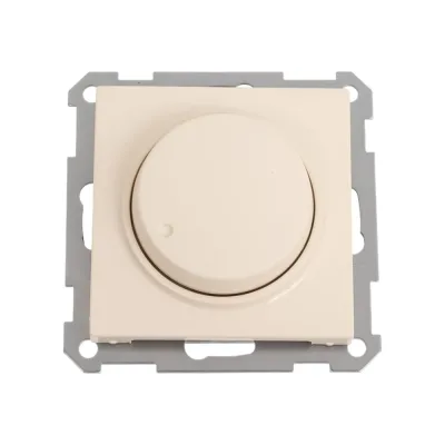 Светорегулятор (диммер) поворотный Systeme Electric W59 400Вт, 230В, механизм, слоновая кость SR-5S3-2-86