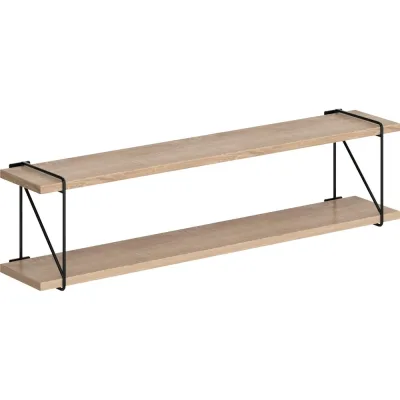 Полка SKYLAND SH3-ROD с полкодержателями дуб сонома светлый 860x166x214 COFFEE 00-07067672