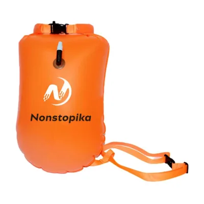Буй для безопасного плавания Nonstopika 20 л, оранжевый Buoy20l-or