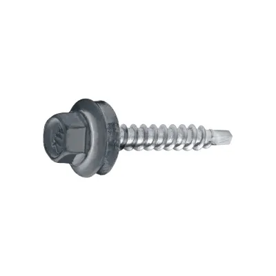 Кровельный саморез SWFS ZP, 4.8х28 мм, 4 шт., пакетик тов-091770