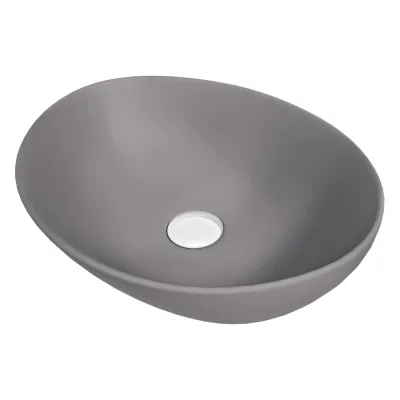 Накладная раковина Teymi Lori 40 графит матовый T50493 ЦБ-00269579