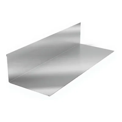 Планка примыкания верхняя МЕТАЛЛИК И КО 145x250x2000, Оц 0.40, RAL 7024, в пленке О0000059110