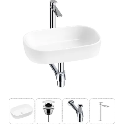 Накладная раковина для ванной Lavinia Boho комнаты Bathroom Sink в наборе 4 в 1 20217415R