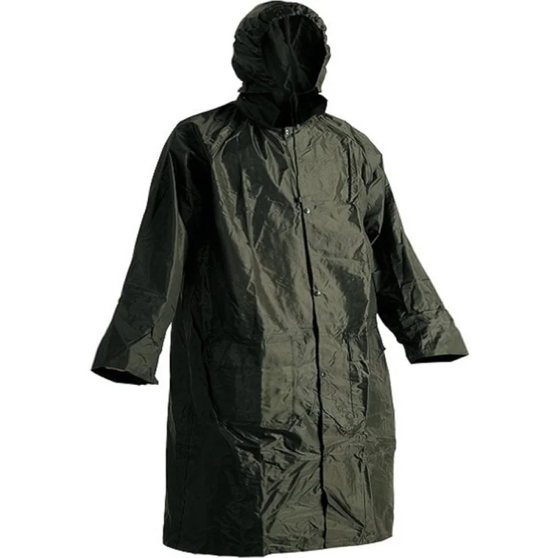 Влагозащитный плащ нейлон S.PROTECT SILEN зелёный цвет, размер 2XL 52101-2XL
