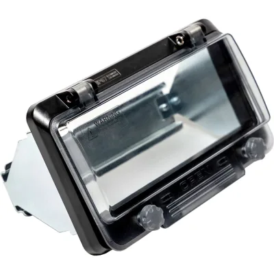 Окно Voltz 8 модулей черное тип 2, IP67 0408B-кмп