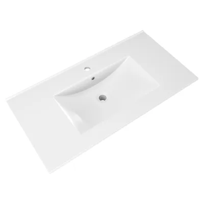 Раковина для ванной мебельная на тумбу Teymi Ritta 90 белая T51006 ЦБ-00271355