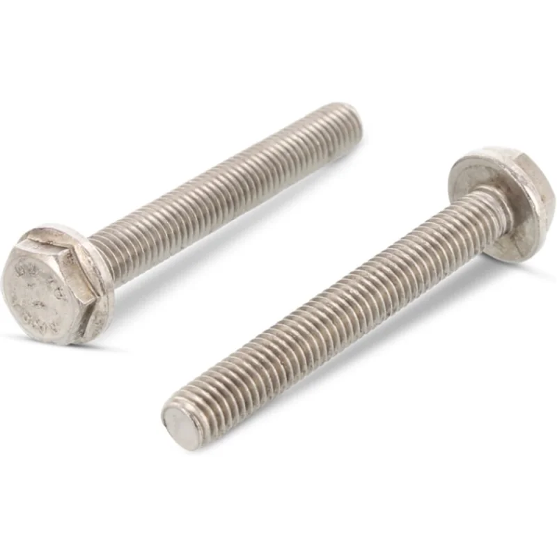 Болт EDELFIX DIN 6921 M8x16/16 мм, А2 нерж. с шестигр. гол. с фланцем 2 шт. 692120816 2