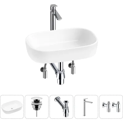 Накладная раковина для ванной Lavinia Boho комнаты Bathroom Sink в наборе 5 в 1 20217419R