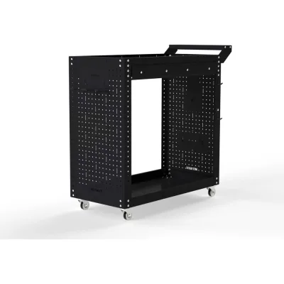 Тележка инструментальная ООО Металекс Тип 2А 700x450x800 2-е полки (черный) 118702