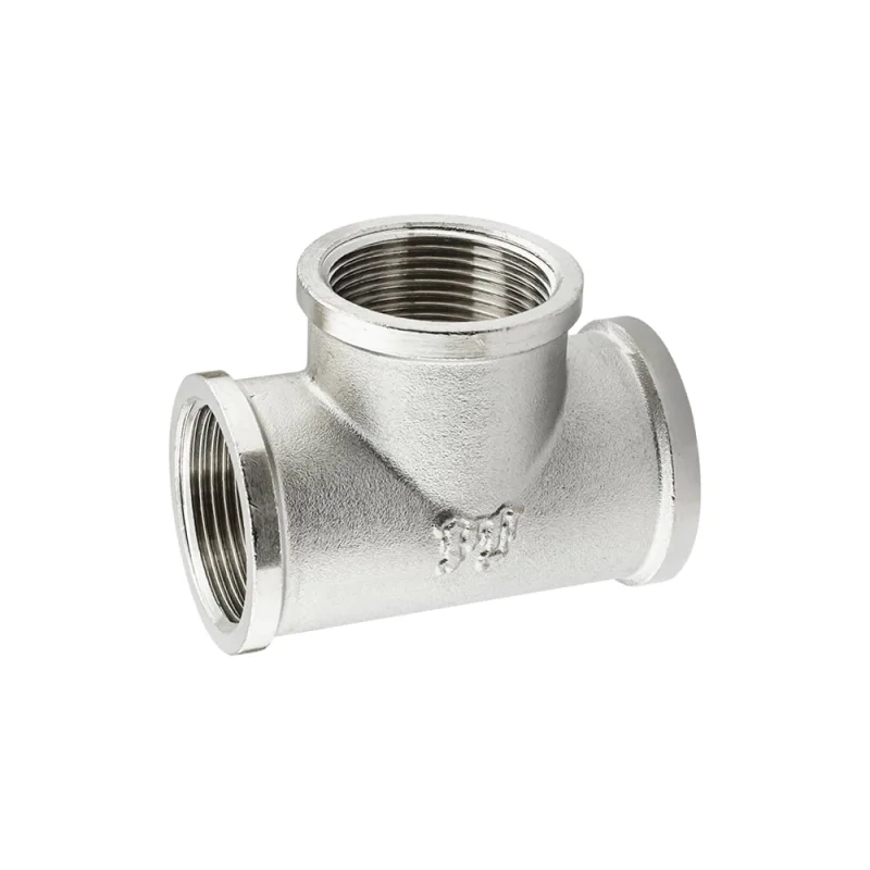 Тройник никелированный PROFACTOR в/в/в 1 1/4" PF TF 157