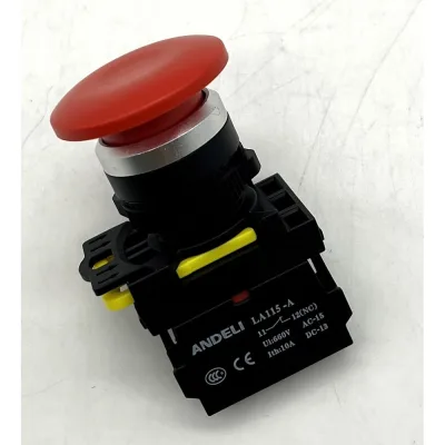ΠΠ½ΠΎΠΏΠΊΠ° ANDELI LA115-A5-01M/1 ΠΡΠΈΠ±ΠΎΠΊ ΠΊΡΠ°ΡΠ½ΡΠΉ 1ΠΠ AC220V ADL10-347