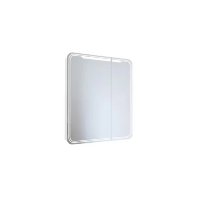 Зеркало шкаф MIXLINE "ВИКТОРИЯ" 700x800 ШВ, 2 створки, левый, светодиодная подсветка 547259