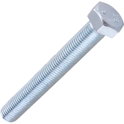 Болт Стройбат DIN 933 М20x120, белый цинк 5 шт, 624360