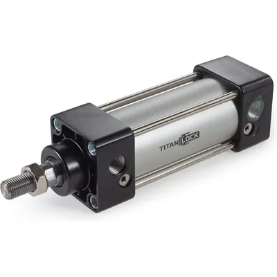 Пневмоцилиндр TITAN LOCK SC с магнитным кольцом, 40X200, TLP-PC40X200SC-MG
