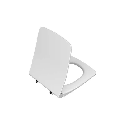 Тонкое сиденье для унитаза Vitra Metropole, микролифт, белое 122-003-009