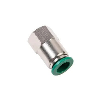 Цанговый разъем GARWIN F1/4 10 мм, с уплотнением, металлический корпус 808520-10-14-0