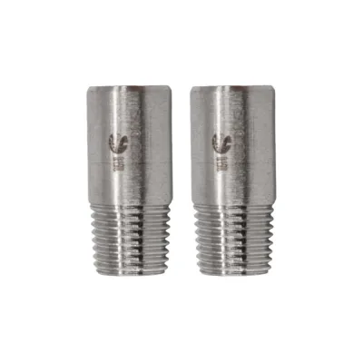 Ниппель NEWKEY резьбовой нержавеющий, AISI316 DN 8 (1/4), (CF8M), PN16, набор 2 шт NAB2-NK-NM8/6