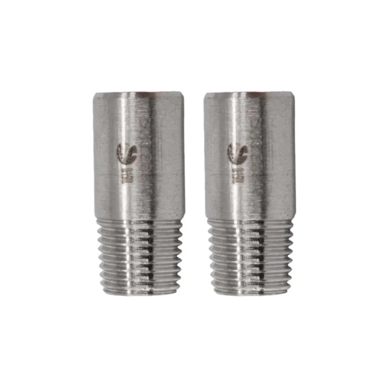 Ниппель NEWKEY резьбовой нержавеющий, AISI316 DN 8 (1/4), (CF8M), PN16, набор 2 шт NAB2-NK-NM8/6
