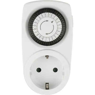 Таймер механический Uniel с розеткой UST-M10 WHITE UL-00003765