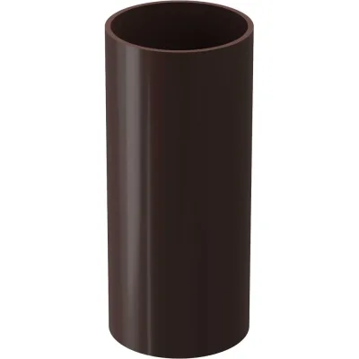 Труба водосточная DOCKE PREMIUM 1,5м (Шоколад) PVSE-1050