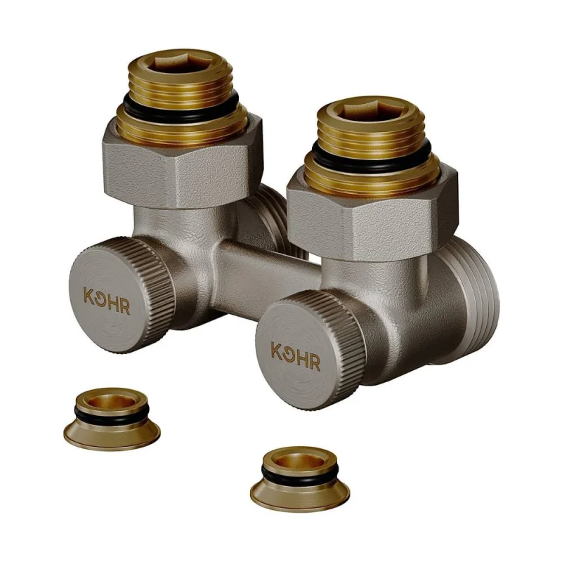 Узел нижнего подключения KOHR 1/2x3/4 угловой LC 02025NK