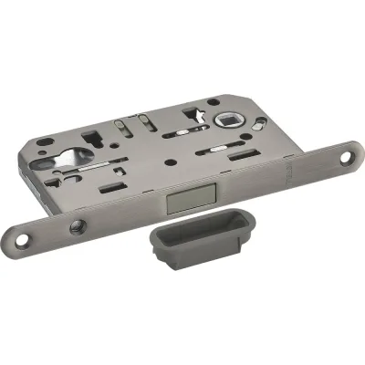 Защелка (замок) магнитная MORELLI M1885 GR, под цилиндр, цвет - графит 9019550
