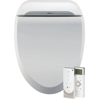 Электронагревательная крышка для унитаза SensPa короткая JK-1000RS GRAY