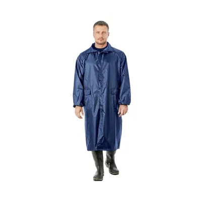Влагозащитный плащ нейлон S.PROTECT SILEN синий цвет, размер 2XL 52103-2XL