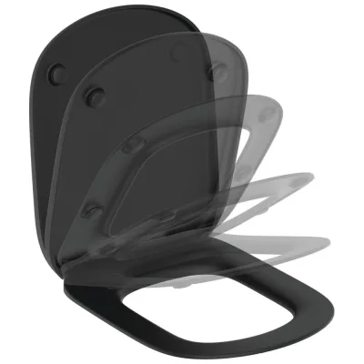 Сиденье для унитаза Ideal Standard TESI дюр микр черный T3529V3 023-7857