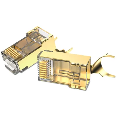 Коннектор VENTION RJ45 (8p8c), FTP cat.8, под витую пару (2шт.) IDHR0-2
