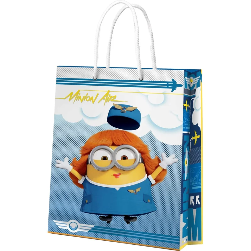 Пакет подарочный большой ND Play Minions 2, 220x310x100 мм, 3D дизайн 287120
