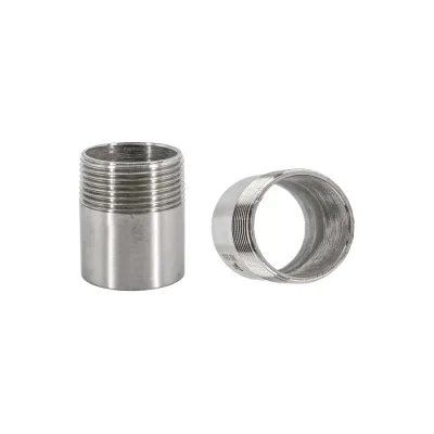 Ниппель NEWKEY приварной нержавеющий, AISI316 DN32 (1_1/4), (CF8M), PN16 набор 2 шт NAB2-NK-NE32/6