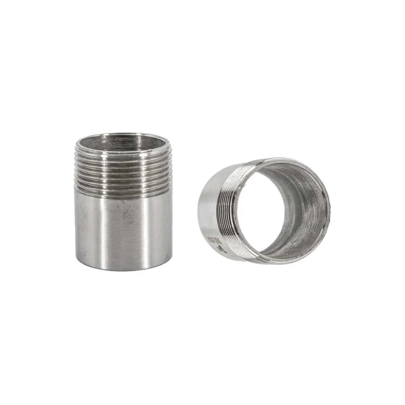 Ниппель NEWKEY приварной нержавеющий, AISI316 DN32 (1_1/4), (CF8M), PN16 набор 2 шт NAB2-NK-NE32/6