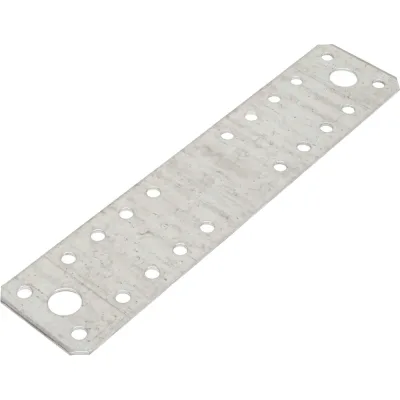 Крепежная пластина Gigant 180x40х1.8 мм цинк 123893