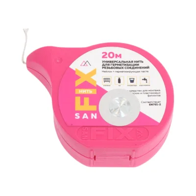 Универсальная нейлоновая нить для герметизации резьбовых соединений 20 м 41502