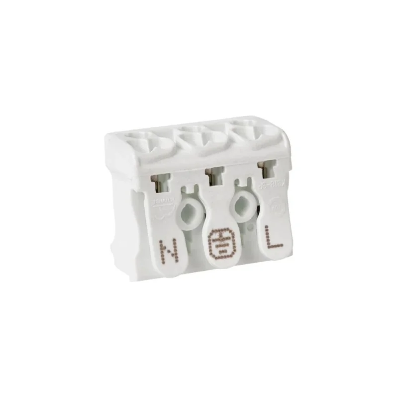 Клемма пружинная соединительная HLT КСП3-L+N+PE, 16A (100шт./уп.) 081-32-022