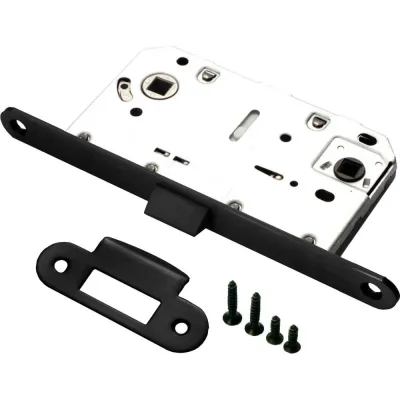 Защелка сантехническая PUERTO черный B2B LB 96 pl Black