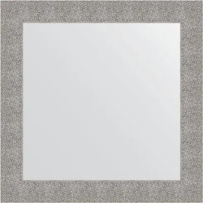 Зеркало в багетной раме EVOFORM чеканка серебряная 90 мм, 80x80 см BY 3247