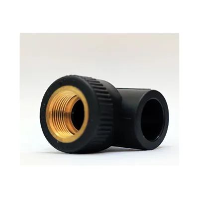 Уголок комбинированный Blue Ocean UV-pro Black с внутренней резьбой, 32x1", черный, с защитой от ультрафиолета PPRF/IT90E-UV(Bk)-32х1"