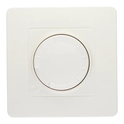 Диммер Systeme Electric Blanca встраиваемый молочный поворотно-нажимной (BLNSS040012)