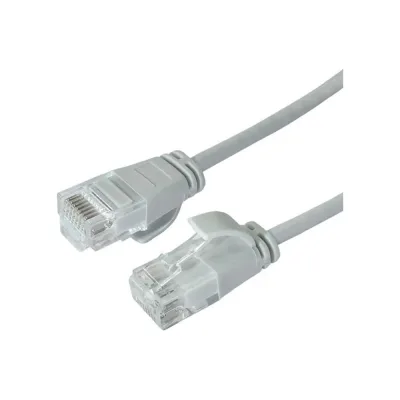 Кабель патч-корд U/UTP 6 кат. 1м FL-U6-C-LSZH-SLIM-1.0M 28AWG(7x0.127 мм), чистая медь, LSZH, Slim flexible, серый Filum 00-01114960