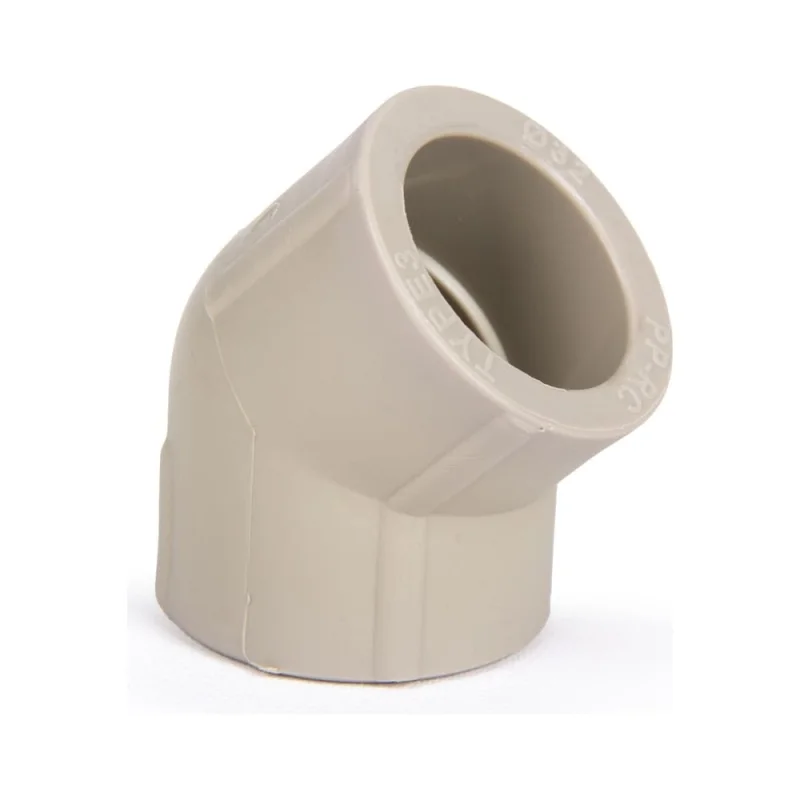 Угольник LAMMIN ppr 45 х 32 175/25 серый Lm31034045032G