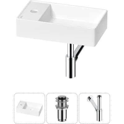 Мини-раковина для ванной комнаты или туалета Wellsee WC Area в наборе 3 в 1 20213798R