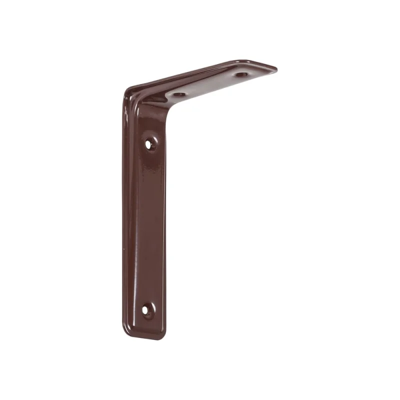 Кронштейн VORMANN 3-F 160х105х40 мм, оцинкованный, цвет: коричневый, 00165 160 B