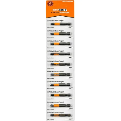 Биты кованные в ленте BF (10 шт; PH2; 50 мм) Novocraft B42-21-0502BFV