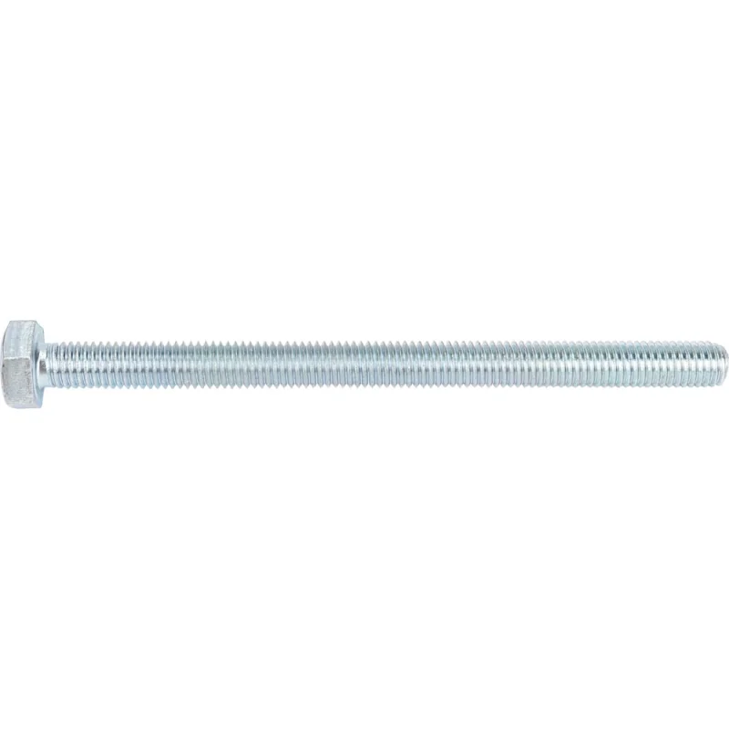 Болт МЕТАЛЛСЕРВИС М10x140, DIN 933, с полной резьбой, цинк, 10 шт. 1239324