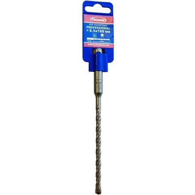 Бур по бетону 6.5х160/110 мм, SDS-plus PROFESSIONAL Tsunami T10610200006516