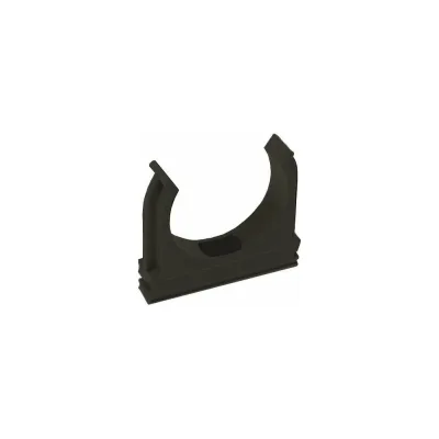 Держатель для труб Экопласт CF25G D25 мм, черный 41725-10BL