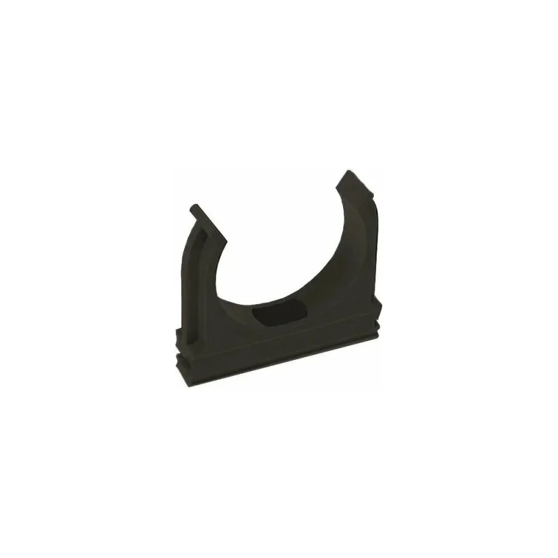 Держатель для труб Экопласт CF25G D25 мм, черный 41725-10BL